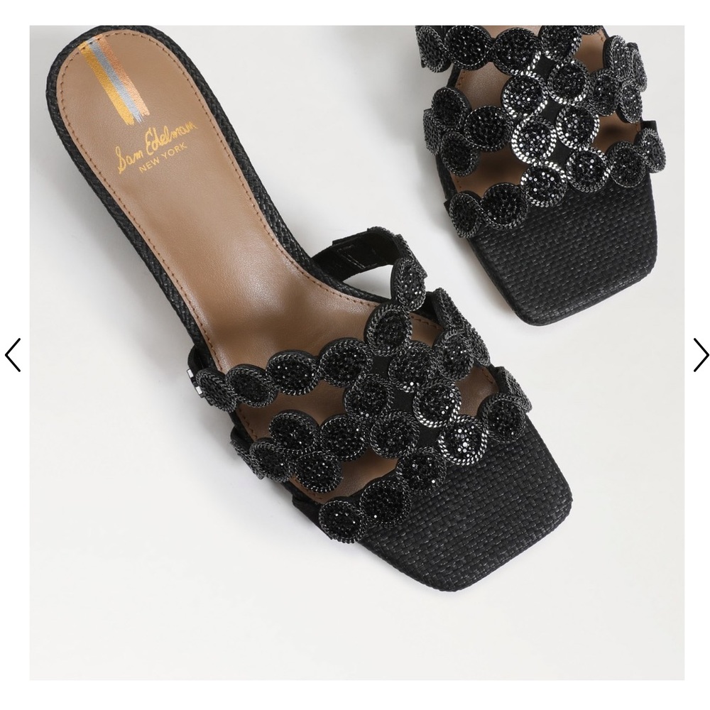 Sam Edelman Winter Slide Block Heel Sandal